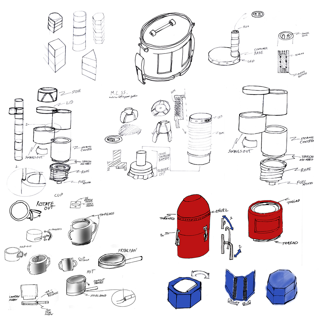 Canister System, Canister System, Peterman Design Firm