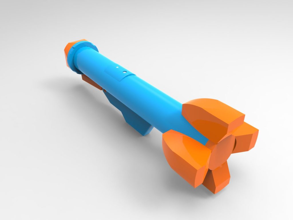 launcher, Foam Rocket Launcher Toy, Peterman Design Firm